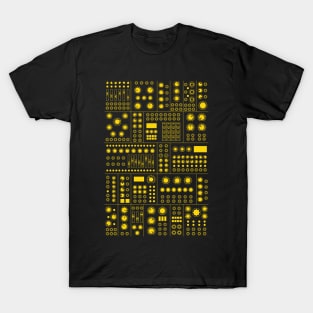 Modular Synthesizer Yellow T-Shirt